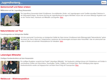 Tablet Screenshot of jugendburg-hessenstein.de